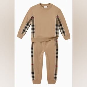 Authentic Burberry Baby Jogger Set